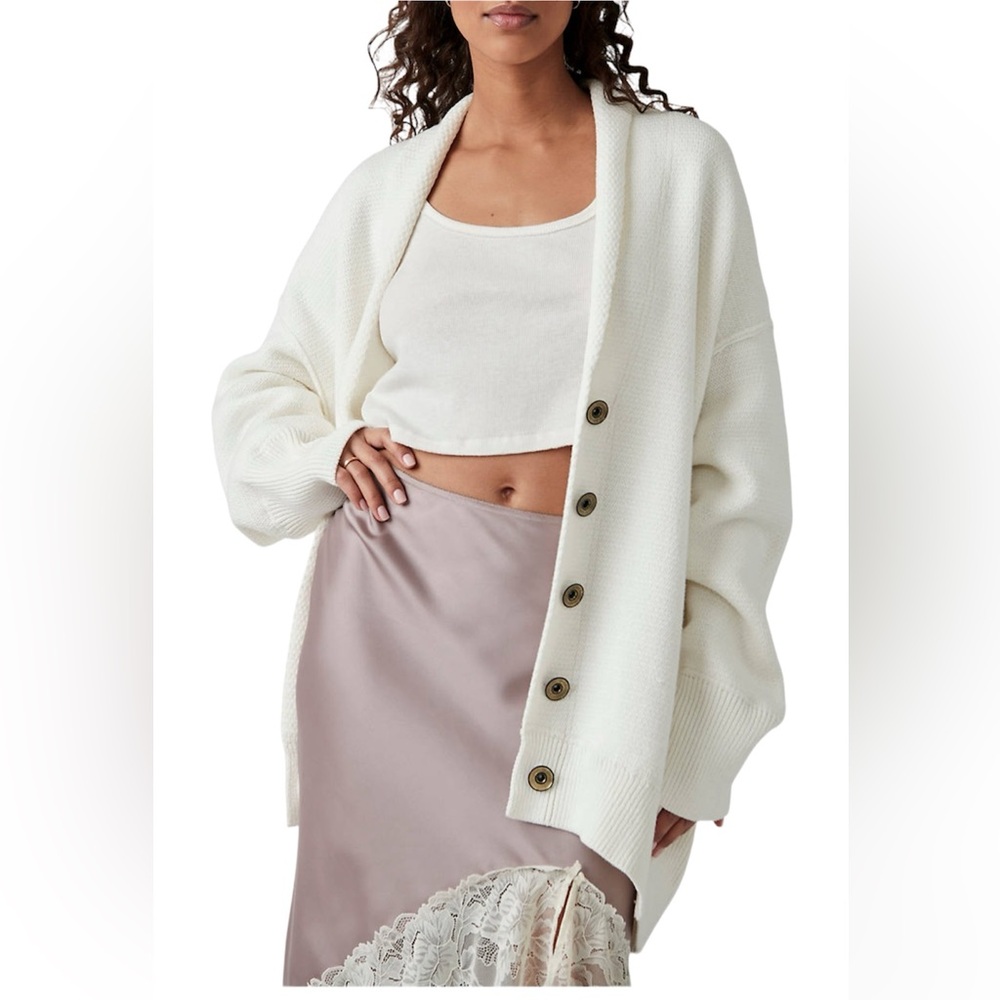 FREE PEOPLE Chamomile Cardi Size SMALL - Picture 8 of 15